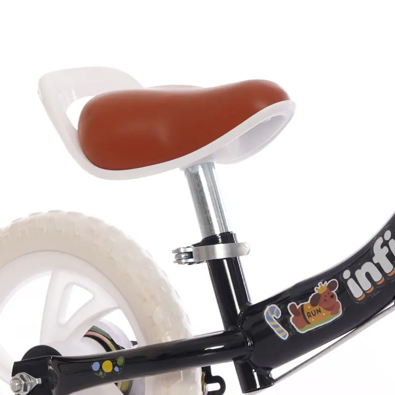bicicleta infantil balance aro 12 preta branca
