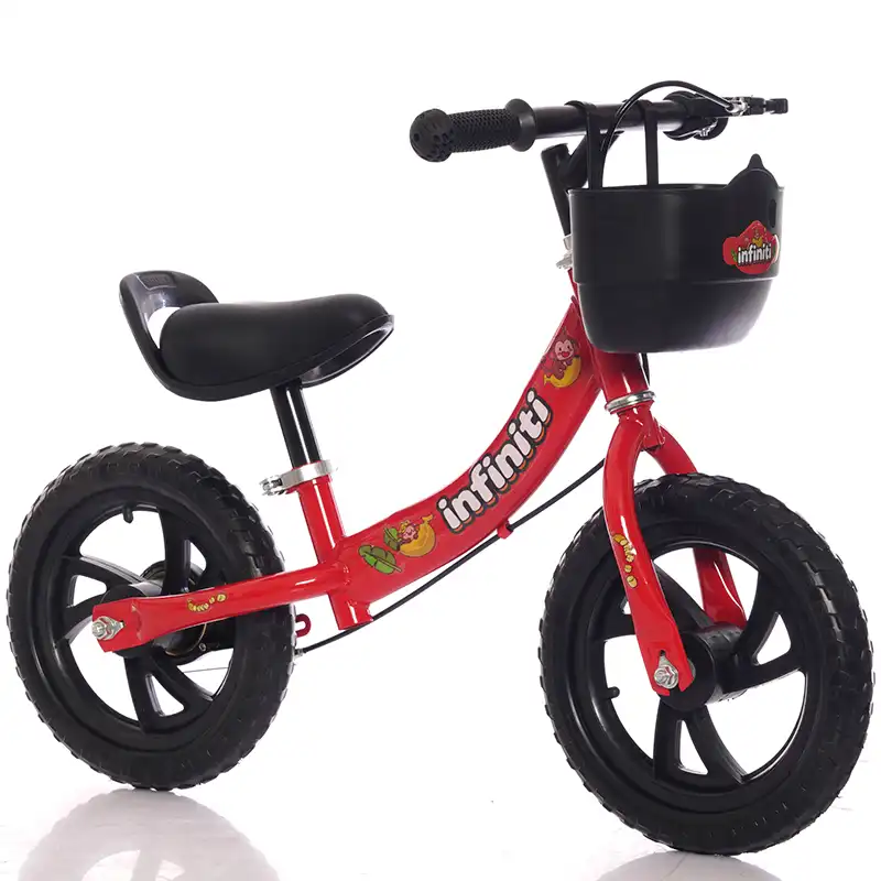 bicicleta infantil balance aro 12 vermelha preta