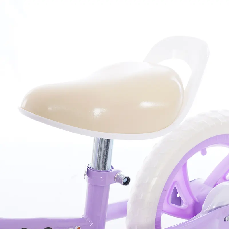 bicicleta-infantil balance aro12 roxa branca